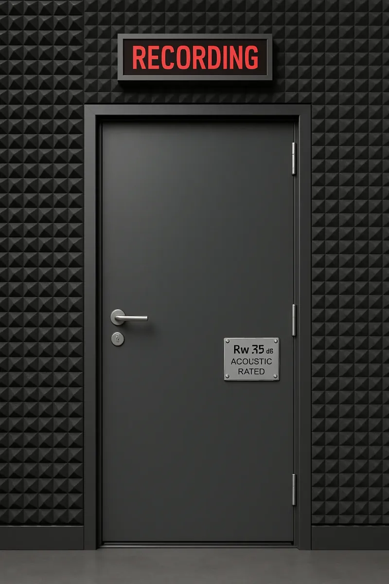 acoustic rated steel doors - professional steel doors available in bath from UK manufacturers